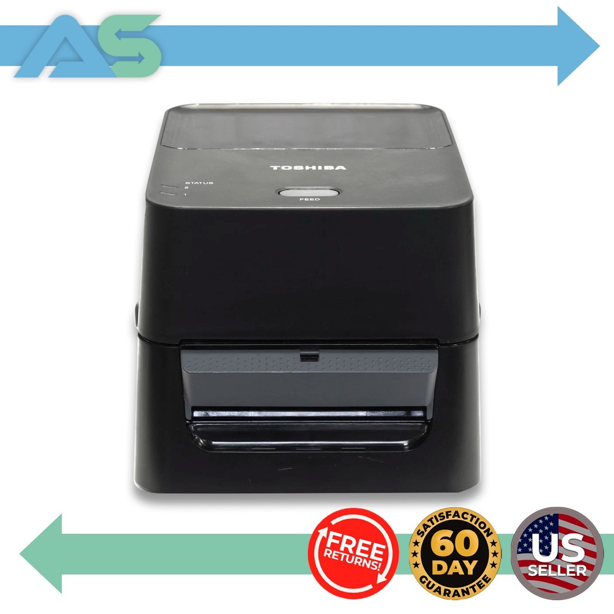 Toshiba B-FV4-G Desktop Portable Barcode Label High-Speed Printer