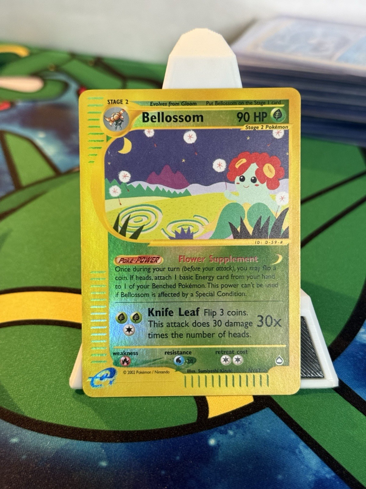 Pokémon TCG Bellossom Aquapolis Reverse Holo Card 5/147 NM