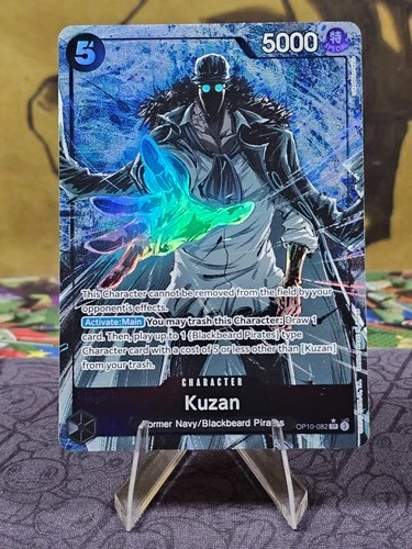 Kuzan OP10-082 SR Alt Art Parallel Royal Blood One Piece TCG English NM