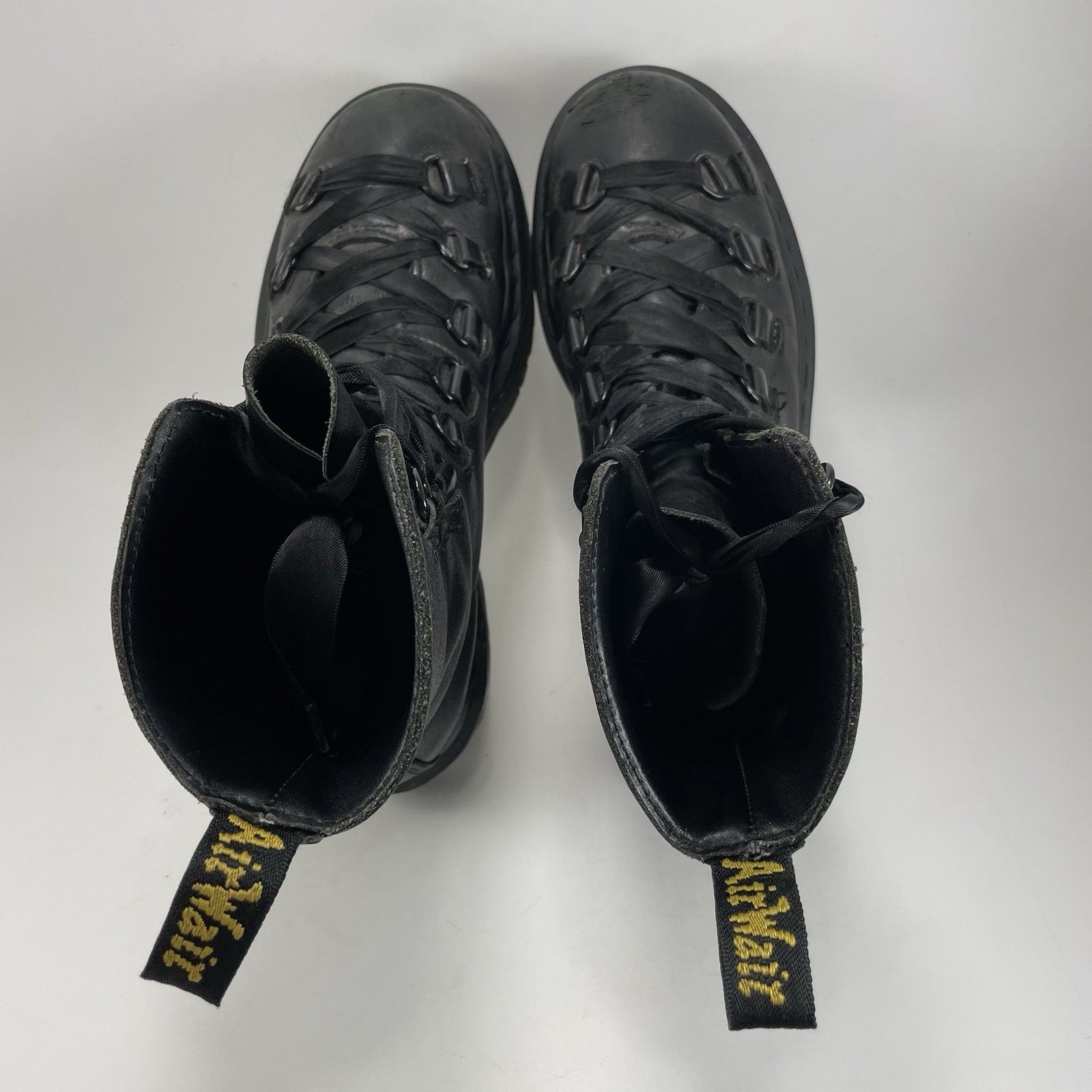 Dr. Doc Martens Trevonna Platform Boots Women US 7 Black/Black Pisa D Ring 8-Eye thumbnail 12