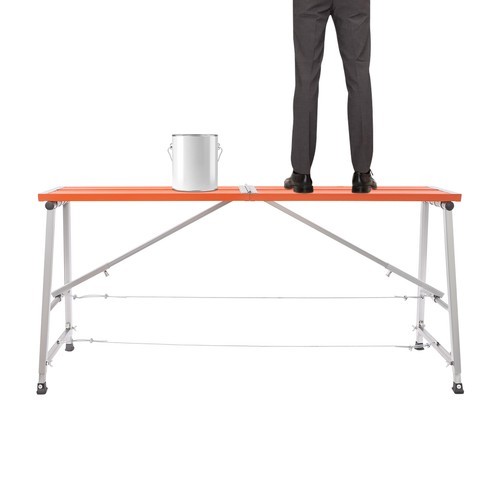 Scaffolding Platform Portable Scaffolding Ladder Folding Work Platform Adjustabl