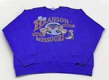 Vintage 90s Branson Missouri Graphic Sweatshirt XL Made In USA