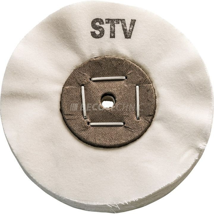 Disque de polissage STV Merard crème pour raviver l'éclat des métaux et bijoux Ø 100mm