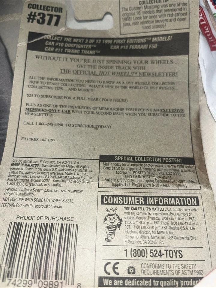 Roarin Rods Hot Wheels serie #4 de 4. Mini camión 13289 1994 Foto 2 de 4