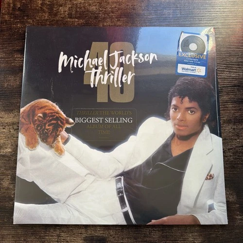 Michael Jackson THRILLER 40th Anniversary Walmart Exclusive Vinyl Record LP NEW