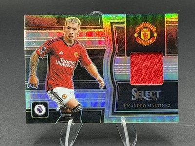 2023-24 Panini Select EPL - Lisandro Martinez - Swatch Prizm Man United  #SM-LM