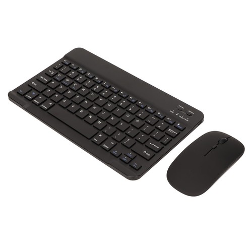 Wireless Keyboard Mouse 2.4G BT Dual Mode Rechargeable Portable External Sile FY - Afbeelding 21 van 24