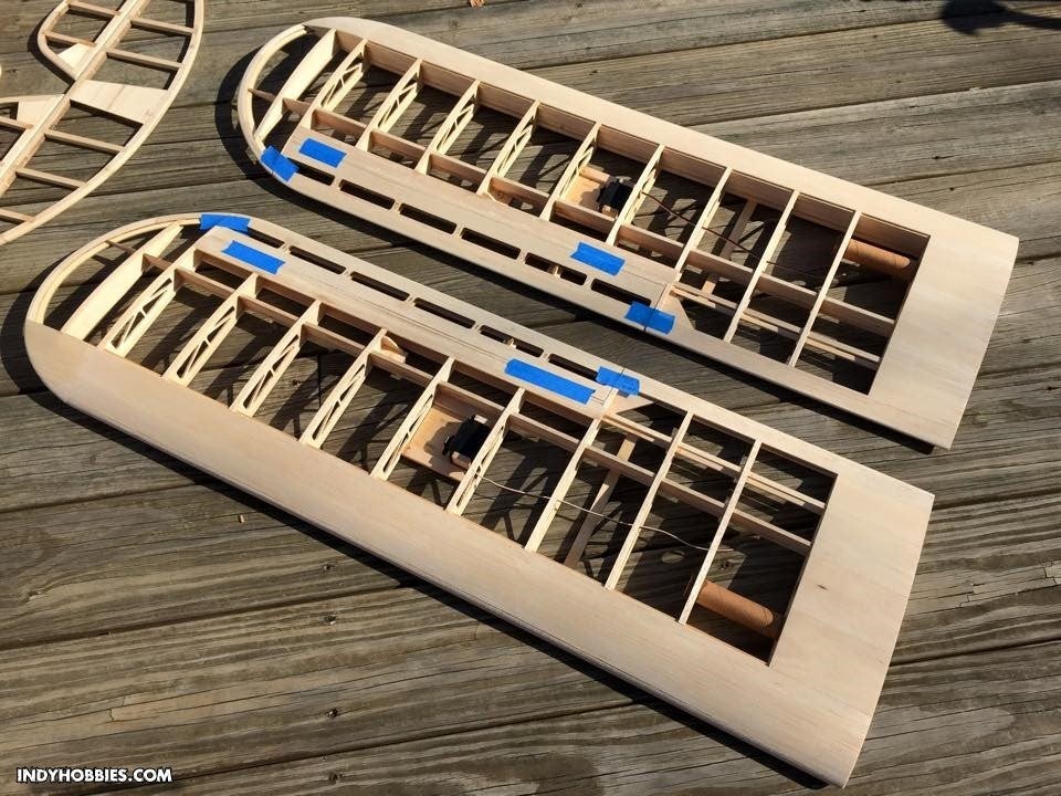 SIG Piper J-3 Cub 72in RC Scale Model Laser Cut Wing RIB & Former Set ...