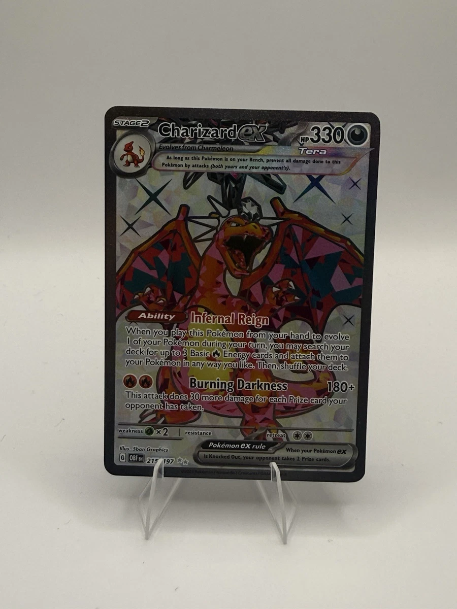 25+ Charizard ex 215/197 SV03: Obsidian Flames for sale | Updated
