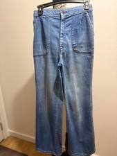 Vintage 70s Levi's Orange Tab Patch Pocket Blue Jeans