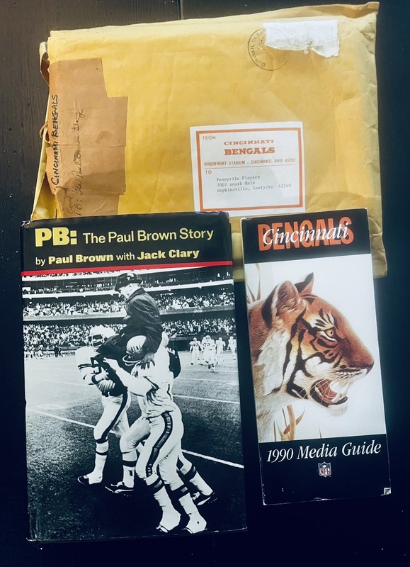 Vint. Bundle Paul Brown Story by Clary -Bengals: 1979: First ed. W/1990 prog OBO