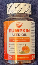 Pumpkin Seed Oil with Saw Palmetto, 3500mg Max Strength per Serv 300 Softgels