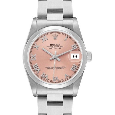 Rolex Datejust 31 Midsize Salmon Dial Steel Ladies Watch 78240