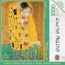 MasterPieces - MasterPieces of Art - The Kiss 1000 Piece Jigsaw Puzzle
