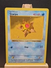 Pokémon TCG 1999 WOTC Base Set Shadowless Staryu 65/102 - Light Play