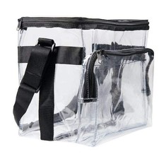 Large Clear Lunch Bags For Work See Through Plastic Box with