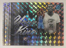 Kevin Durant 2025-26 Bowman #YK-14 Young Kings Geometric Refractor Thunder KG