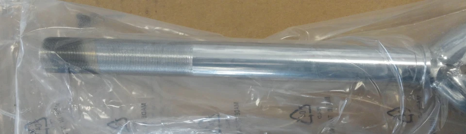  SILVER Chrome 700C THREADED 1 INCH Cro-Mo FORK 700 1" THREADED FORK Chromoly - Image 3 of 3