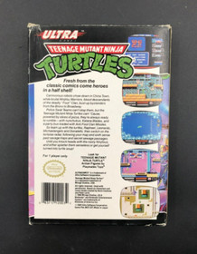 Teenage Mutant Ninja Turtles TMNT (Nintendo NES) in Box w/ Manual + Protector