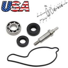 For Honda CRF450R 2002-2008 Water Pump Shaft Bearing Seals Repair 19241-MEB-670