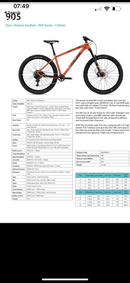 Whyte 905 2025 large