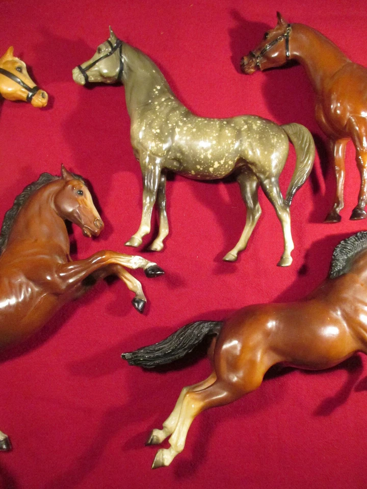 Peter Stone Breyer USA Modell Pferde 5 Stück - Bild 3 von 4