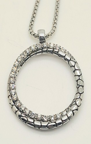 Bohemian Men & women double circle Pendant Necklace fashion jewelry Size 18" - Picture 5 of 9