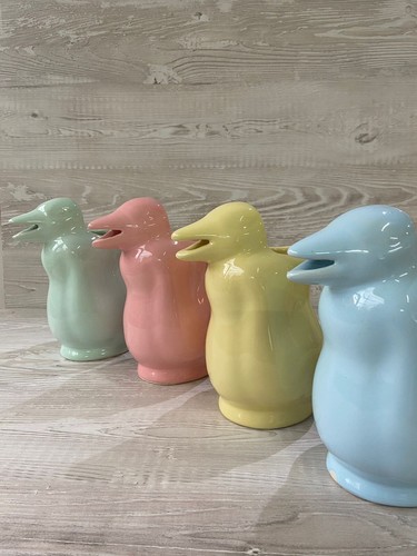 Jarra De Mesa Pingüino De Cerámica 500ml - Celeste - Picture 2 of 2