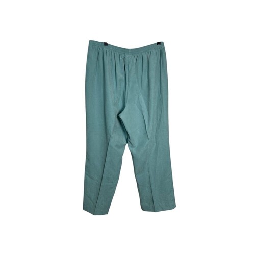 Alfred Dunner Hose Gummibund Comfort Fit türkisgrün Größe 16 - Bild 3 von 5