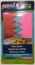 ArtSkills  Poster Borders 36 pieces, Holographic  Neon