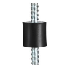 8pcs 15 x 15mm Rubber Mounts,Vibration Isolators, with M5 x 15mm Studs