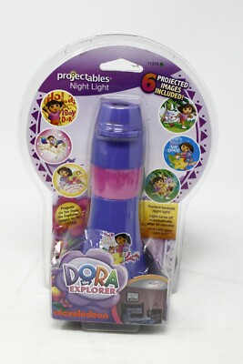 Dora the Explorer Projectables LED Night Light -Purple/Pink Nickelodeon - New