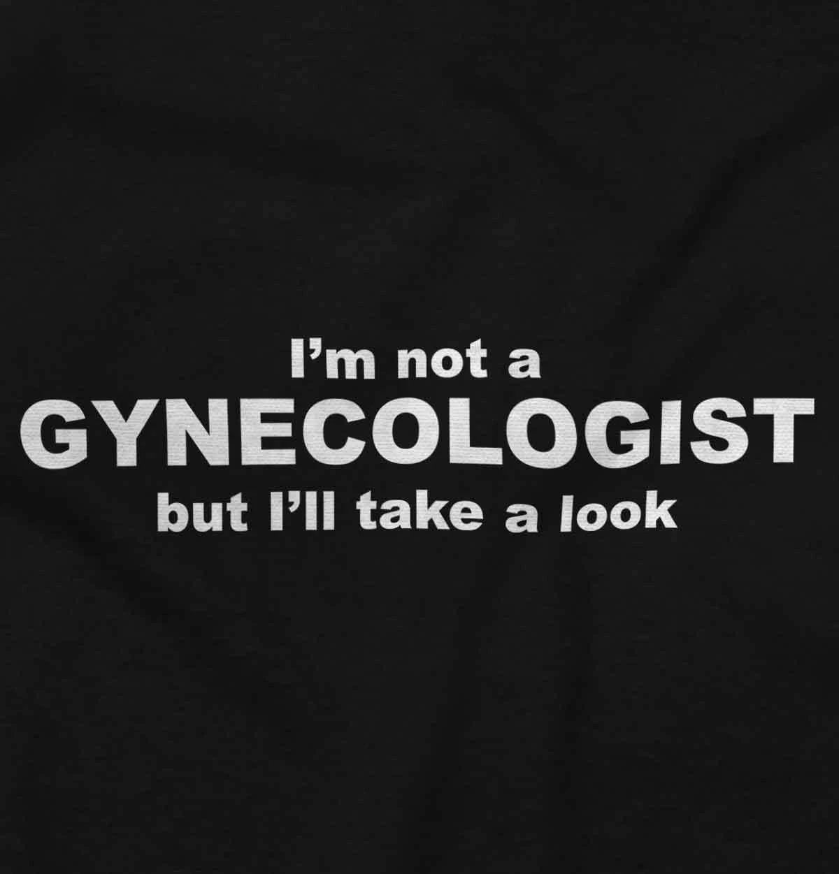 RHUDE T shirt maglietta manica lunga ginecologo maleducato offensivo novità regalo per uomo