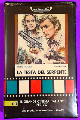 LA TESTA DEL SERPENTE ( HELMUT BERGER - SYDNE ROME - 1974 )# VHS - NEW PENTAX #
