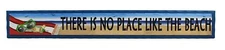 35" There is No Place Like the Beach Wooden Sign - Hanging Decor  Home Bar Decor