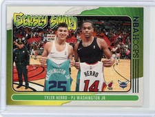 2020-21 NBA Hoops Tyler Herro - PJ Washington Jr Jersey Swap Insert