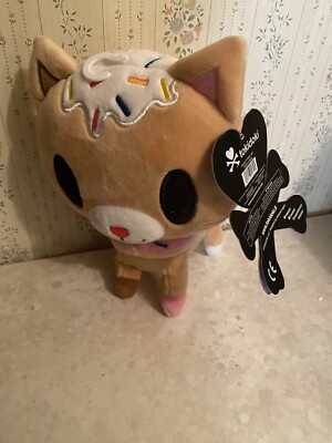 wallpapers Donut Cat Stuffed Animal tokidoki biscottino donut cat 8 plush toy kitty aurora tan pink new with tags ebay