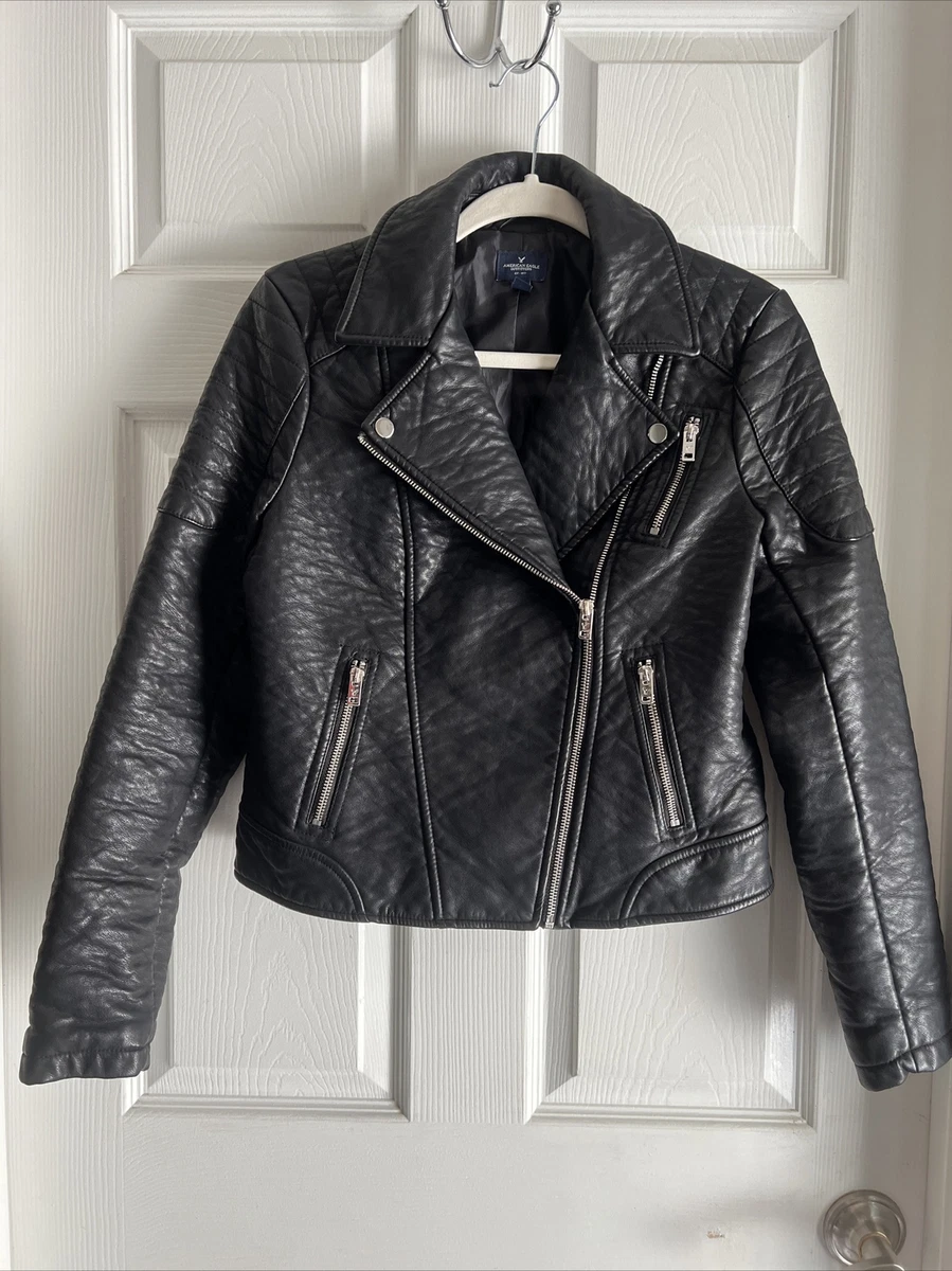 Silver Vegan Leather Jacket