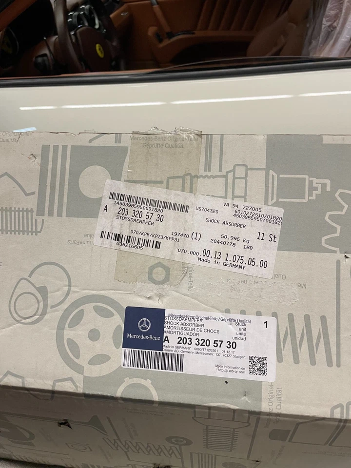 Amortecedor dianteiro para Mercedes W203 ( '01-'07 Classe C) [A 203-320-57-30] - Imagem 3 de 3