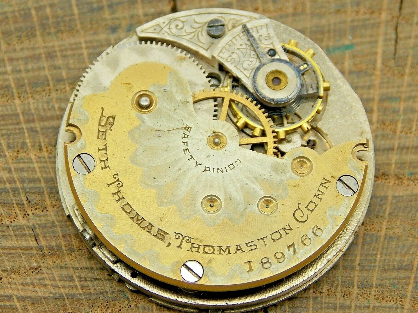 Seth Thomas Watch Co. Grade 35 Pocket Watch 