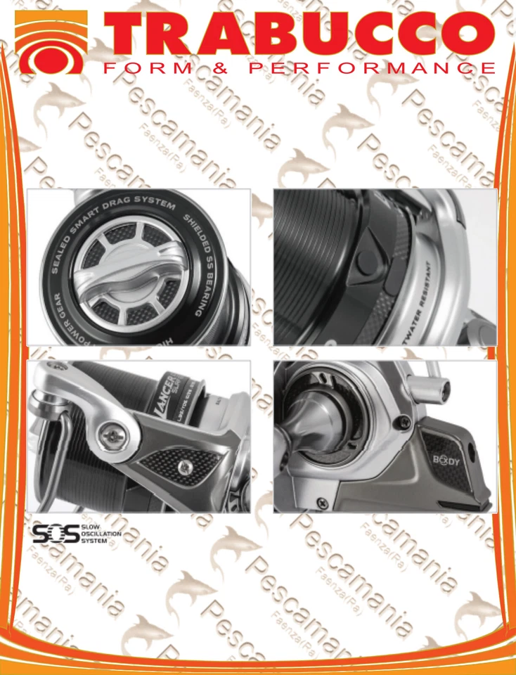 Mulinello Trabucco LANCER LTX SURF 6500 surf casting - Immagine 4 di 4