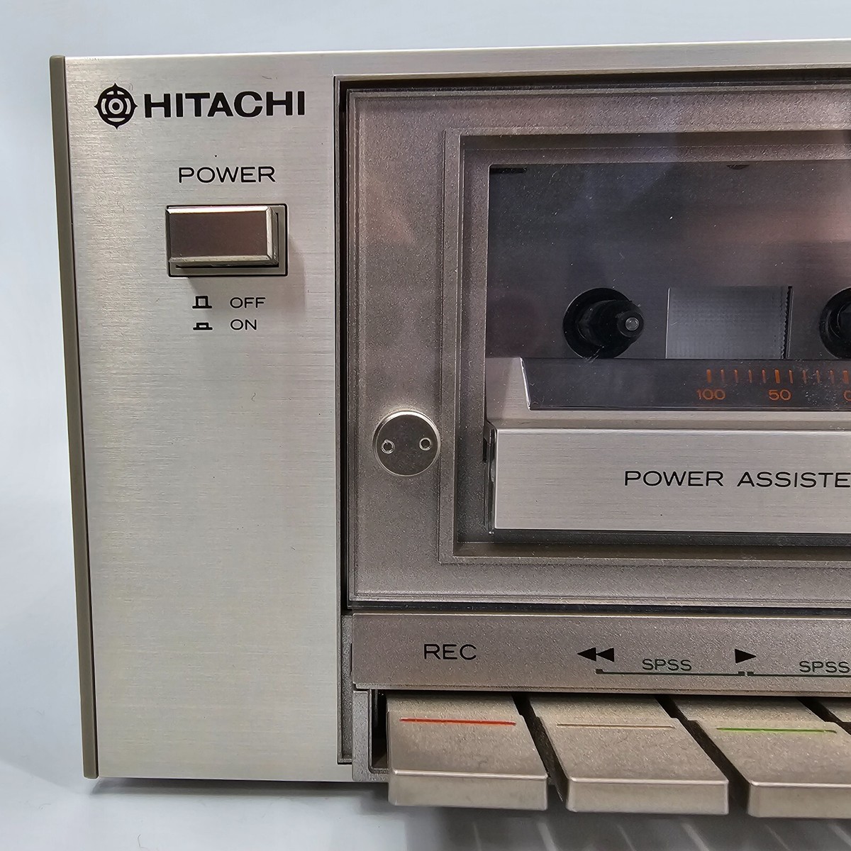 Vintage 1979 Hitachi Stereo Cassette Deck D-55s Very Clean For