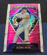 Glenn Otto 2022 Chronicles Crusade Baseball - SILVER #18 RC - Texas Rangers