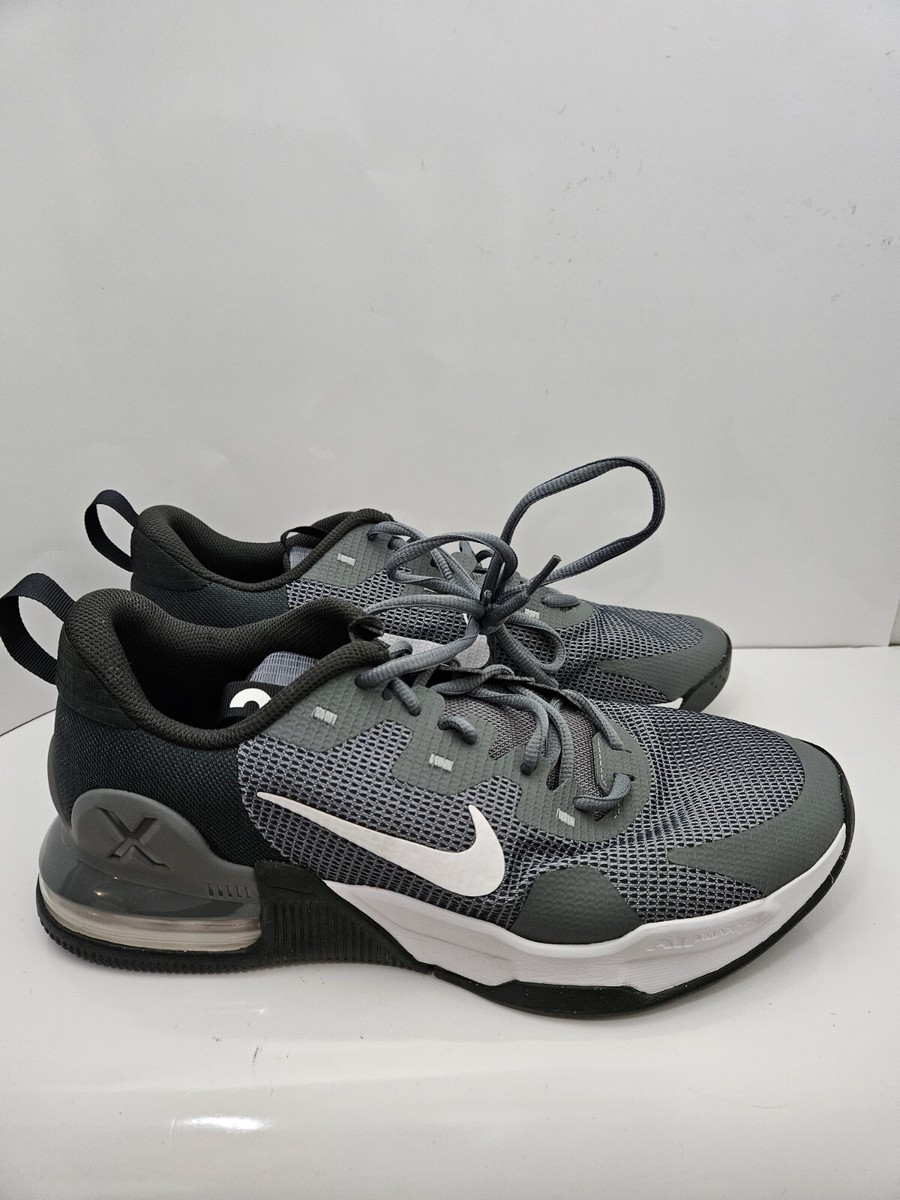 Men's Nike Air Max Alpha Trainer Smoke Grey/White- Sz 10 (DM0829