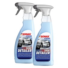 SONAX XTREME Brilliant Shine Detailer Lackpflege Spray 2X 750 ml Lackreiniger 