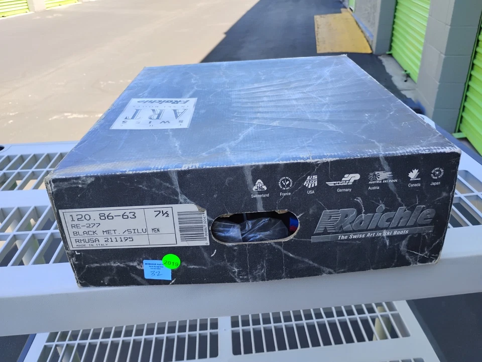 复古 1990 年代 Raichle RE 277 滑雪靴,男式 7.5 码 — 第 4/4 张图片