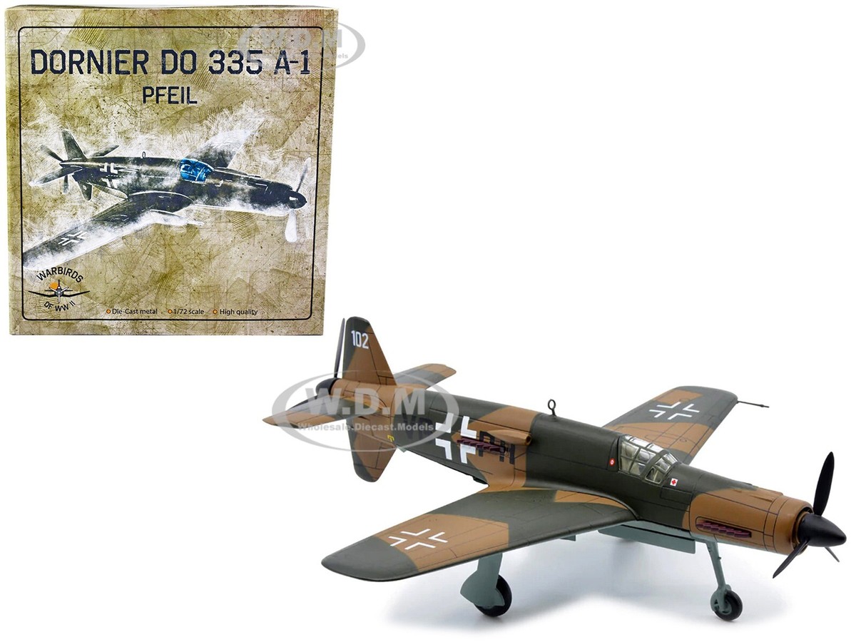 DORNIER DO-35A-1 PFEIL PLANE GERMANY 1944 1/72 DIECAST WARBIRDS OF
