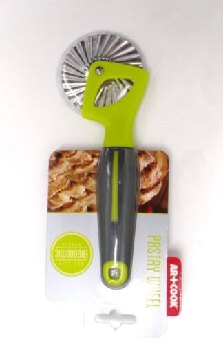 Art+Cook Gebäckscheibe rutschfest ergonomischer Griff Edelstahlklinge - grün - Bild 2 von 4