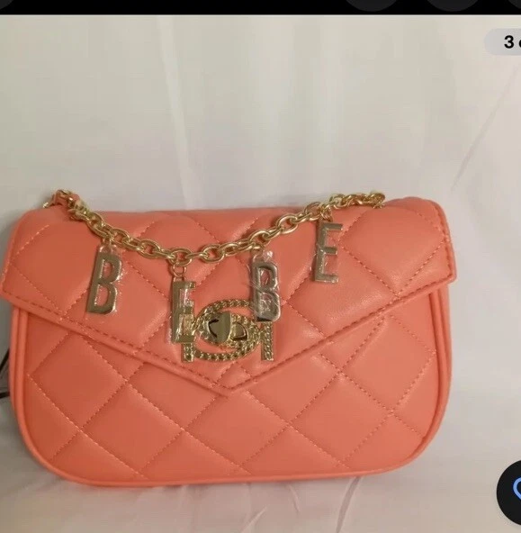 Bolso de hombro Bebe WYATT. Color SALMÓN. 🔥NUEVO CON ETIQUETAS🔥. Foto 3 de 4