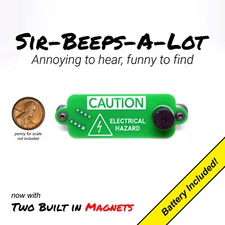 Annoying Beeping Office Prank Joke Noise Maker Annoy-A-Tron Cricket w/ Magnets